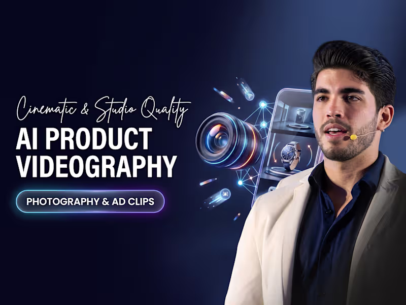 Cover image for Cinematic AI product videography and AI product photography