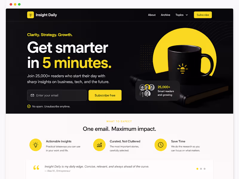 Cover image for Beehiiv Publication Styling & Landing Page Design