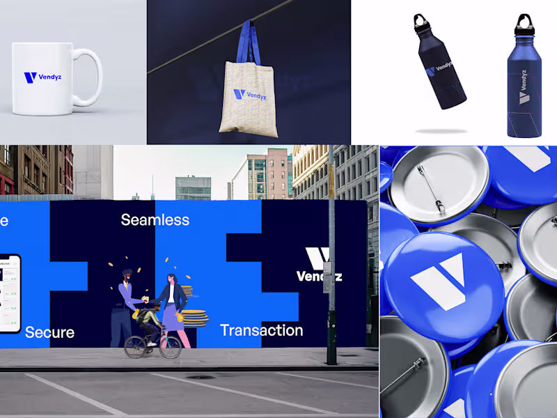 Cover image for Brand Guidelines & Visual Identity for Vendyz Technologies
