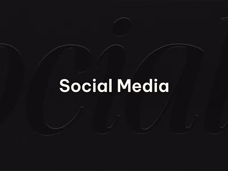 Cover image for Social Media Template Design
