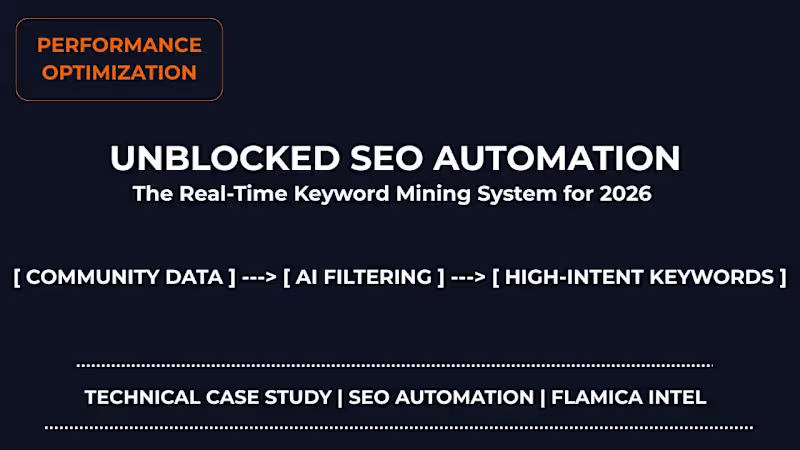 Cover image for SEO Automation Workflow for Live Keyword Mining
