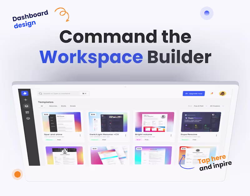 Cover image for Workspace creating resume/ brief/ email