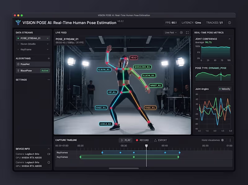 Cover image for AI Pose Tracker - Real-Time