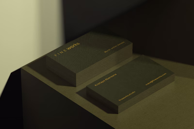 Cover image for Brand Identity for Interioir designers