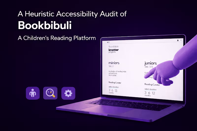 Cover image for Heuristic UX Audit for Bookbibuli