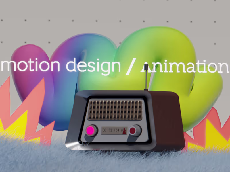 Cover image for 2D-3D Motion Design