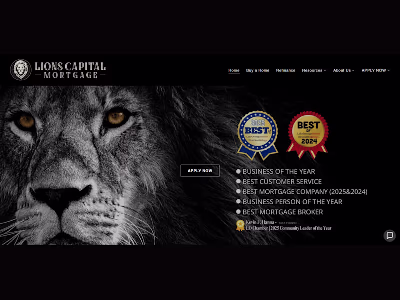 Cover image for Promotional Video Editing for Lions Capital Mortgage