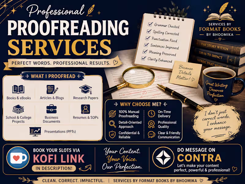 Cover image for PACKAGE 1 : Basic -Proofreading 