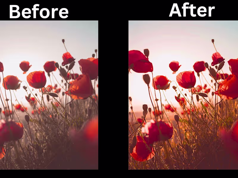 Cover image for Professional Photo Editing and Retouching