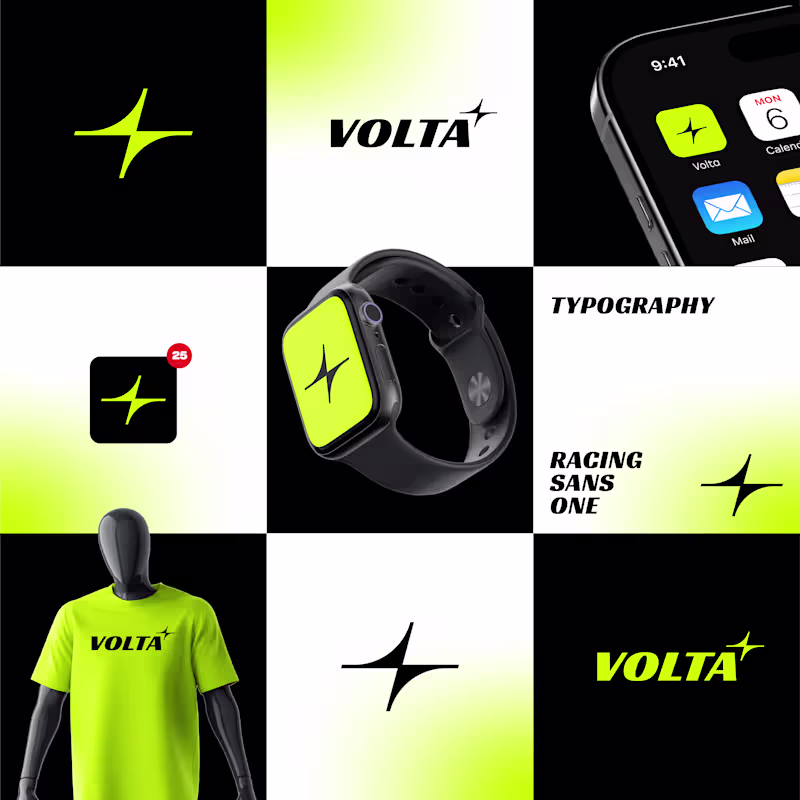 Cover image for VOLTA Brand Identity Design