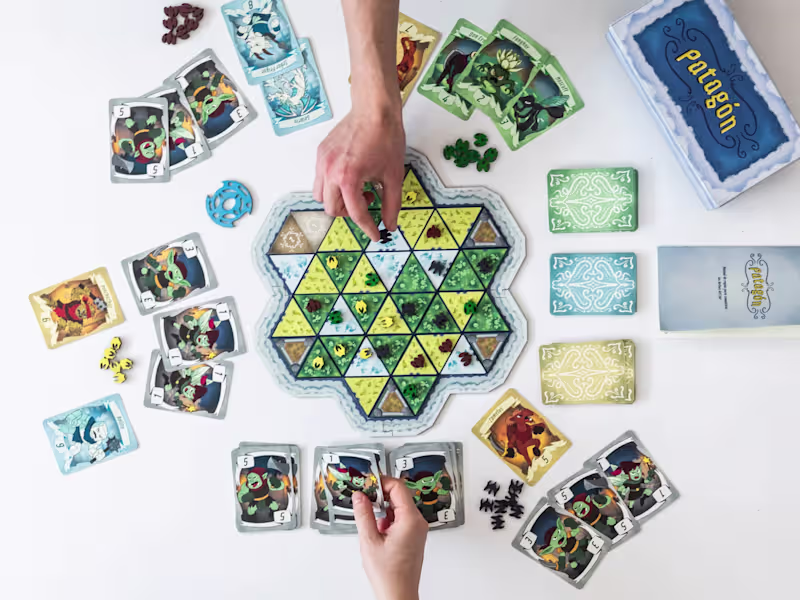 Cover image for Patagón / Board Game Design
