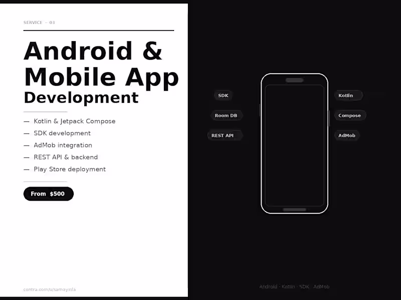 Cover image for Android & Mobile App Development