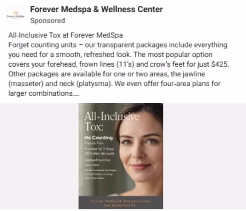 Cover image for MedSpa Botox Campaign – Forever MedSpa & Wellness