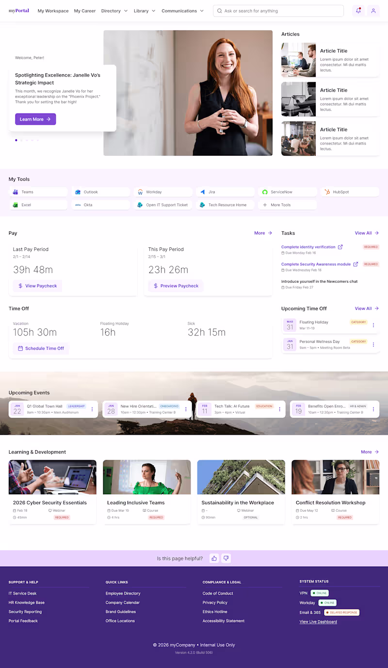 Cover image for Employee Portal