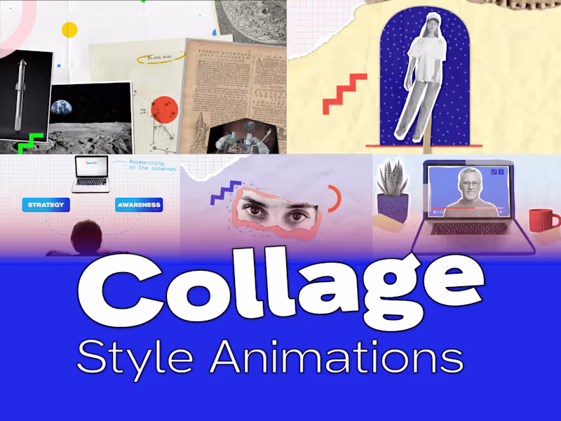 Cover image for Collage-Style Explainer Animations