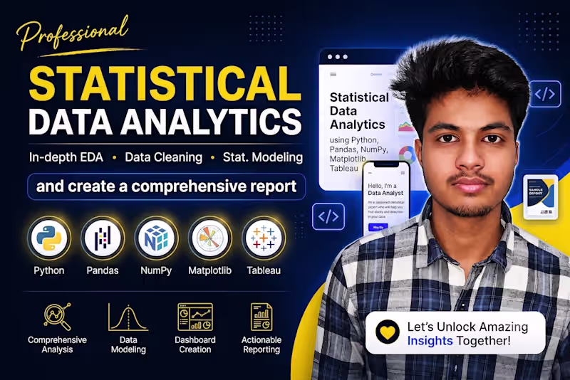 Cover image for Data Analytics & Visualization