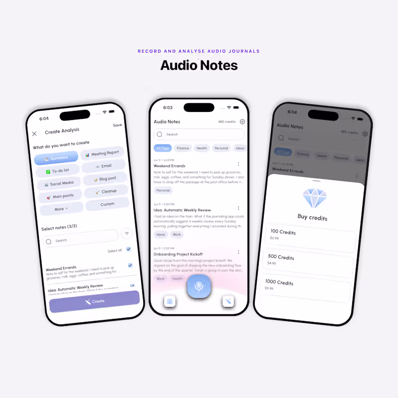Cover image for Flutter AI Voice Journal App