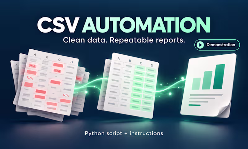Cover image for CSV validation and output protection — Demo case study