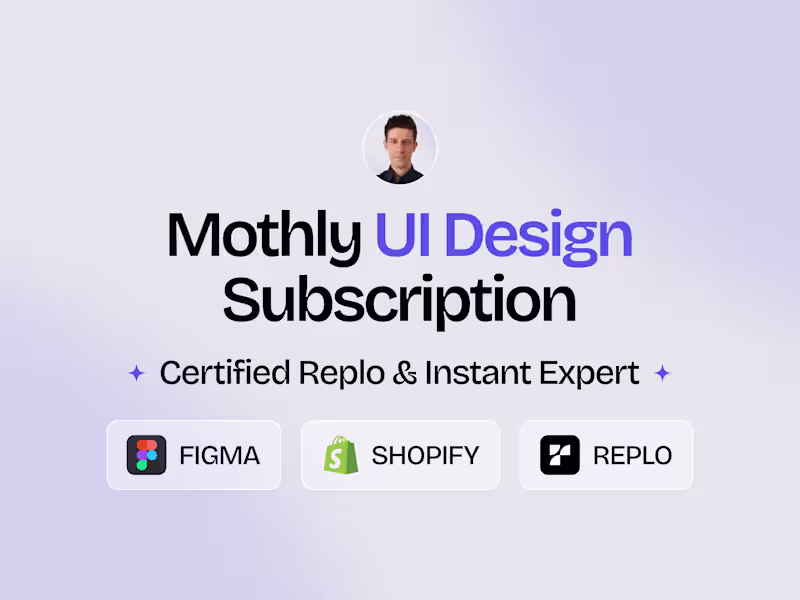 Cover image for Monthly UI Design Subscription