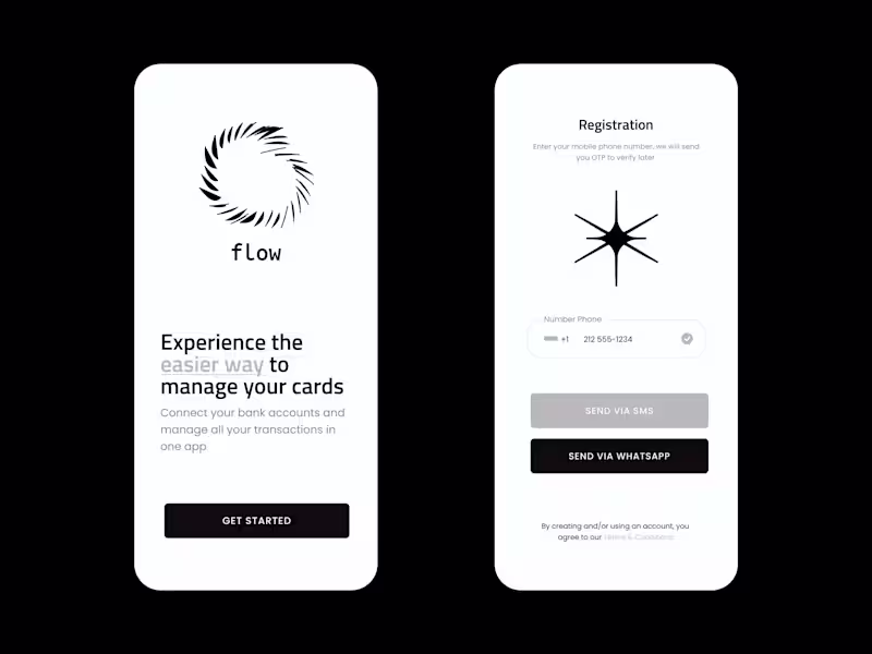 Cover image for Onboarding design for a card management app. What grade woul...