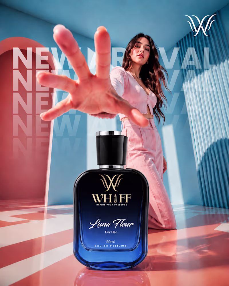Cover image for A premium perfume product campaign