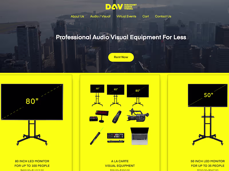 Cover image for Discount Audio Visual