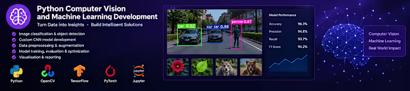 Cover image for Python Computer Vision & Machine Learning