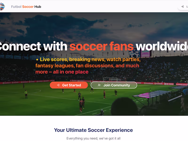 Cover image for SportsFan Hub