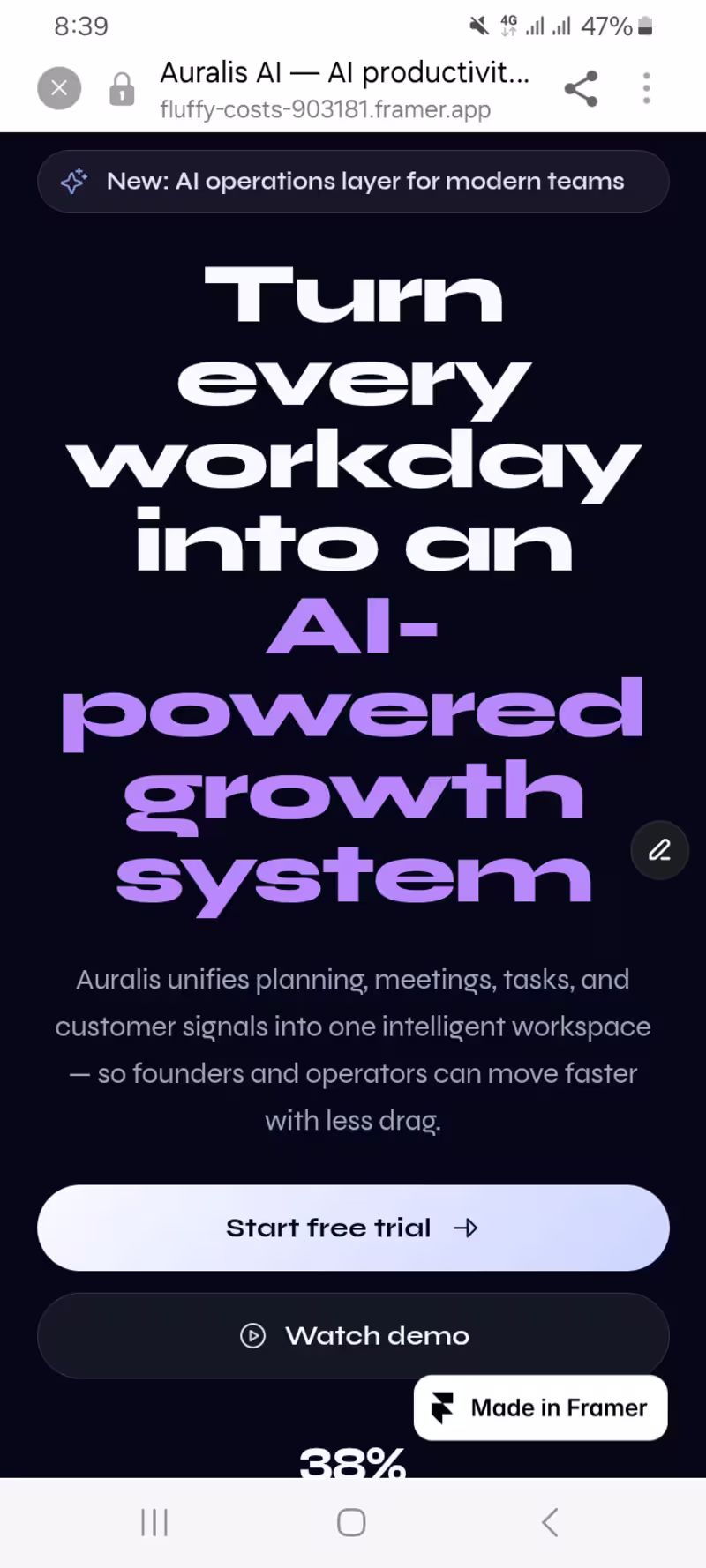 Cover image for Premium SaaS Landing Page Design