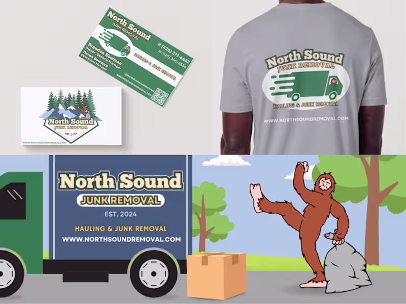 Cover image for North Sound Junk Removal - Branding
