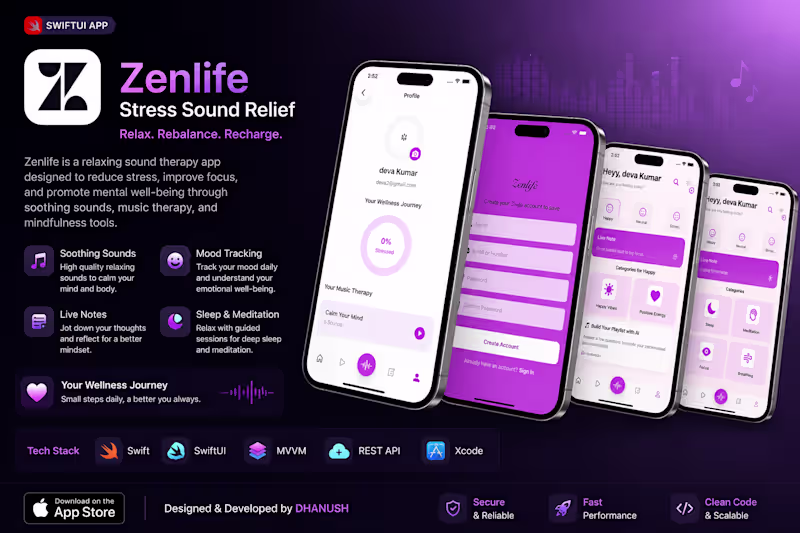 Cover image for ZenLife is a wellness and