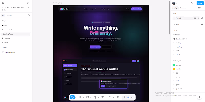 Cover image for Lumina AI — Premium SaaS Website Template