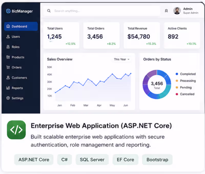 Cover image for Enterprise Web Application