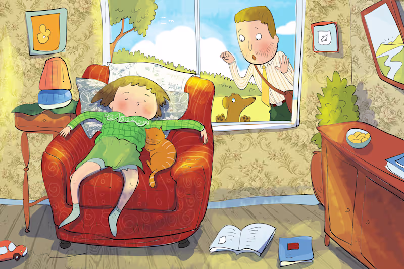Cover image for I will draw children story