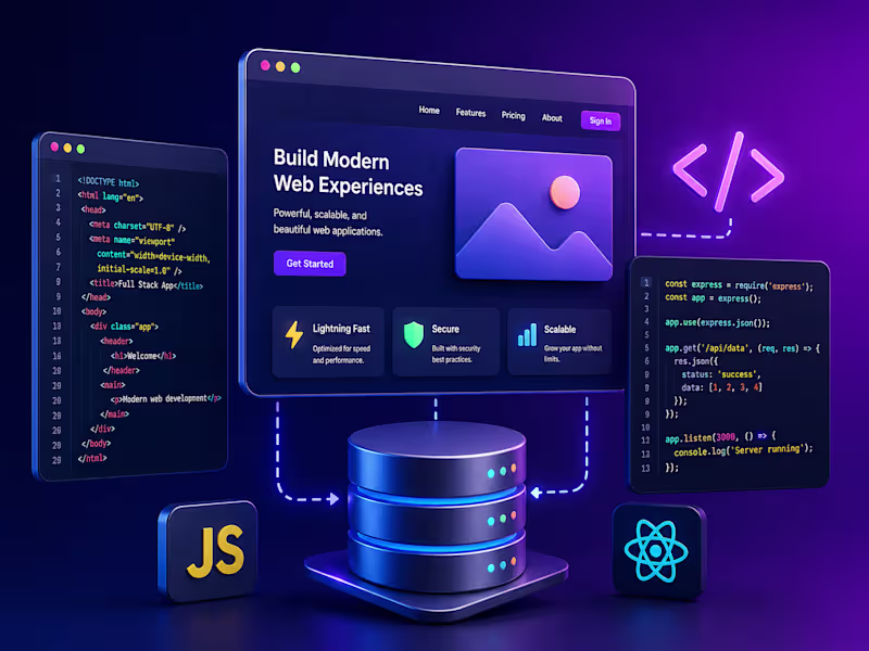 Cover image for Full Stack Web Development 