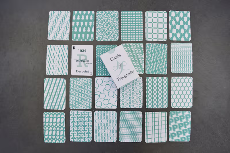 Cover image for Cards of Typography
