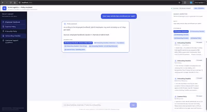 Cover image for DocAsk — Internal RAG Policy Assistant