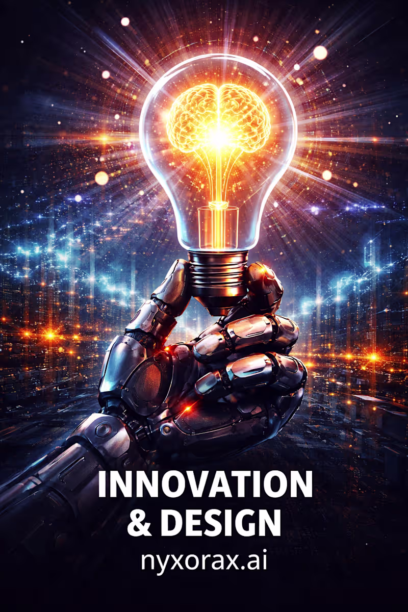 Cover image for A futuristic design representing innovation