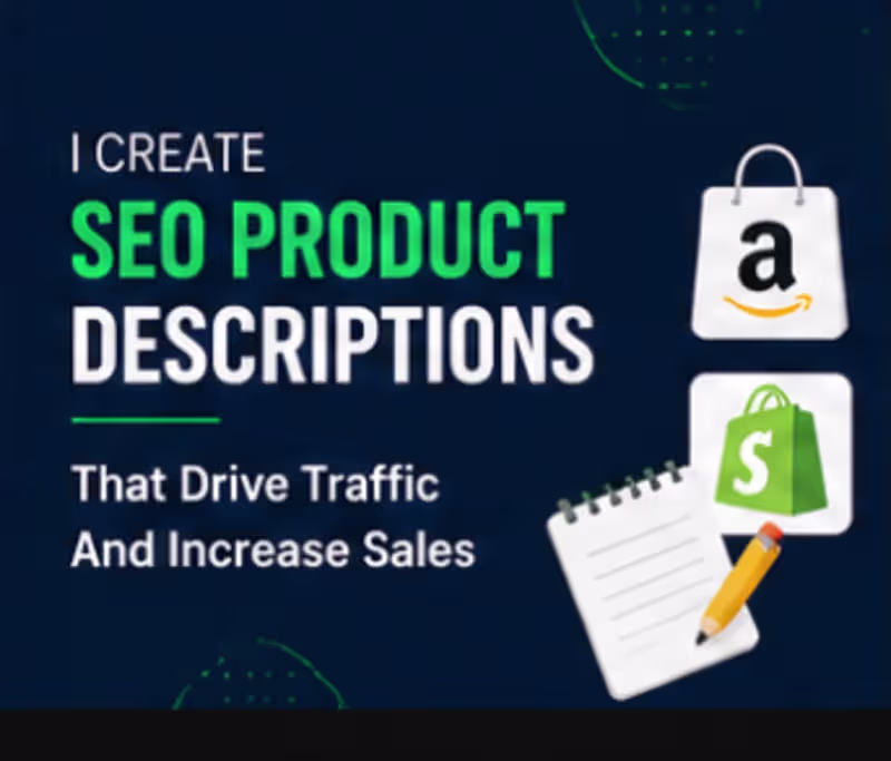 Cover image for Professional Product Description Writing