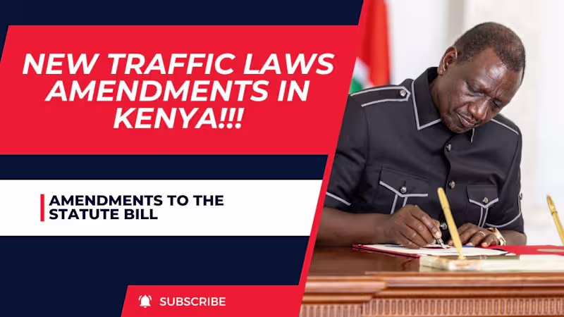 Cover image for Amendments to the Traffic Act 2024