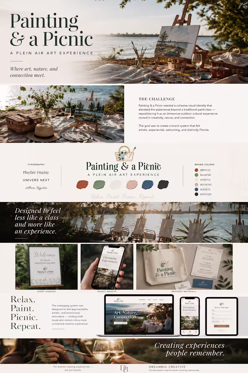 Cover image for Painting and a Picnic Brand