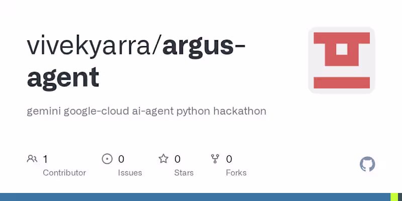 Cover image for Development of ARGUS Context-Aware AI Assistant