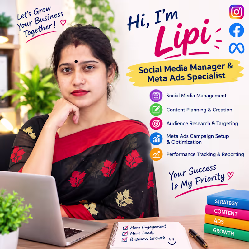 Cover image for Hi, I’m Lipi, a Social