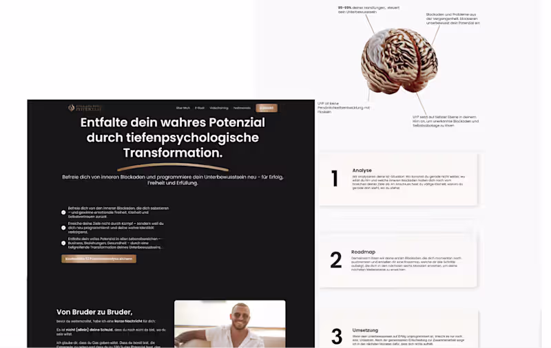 Cover image for Innovative Landing Pages for Ayman Jibai's Coaching Services
