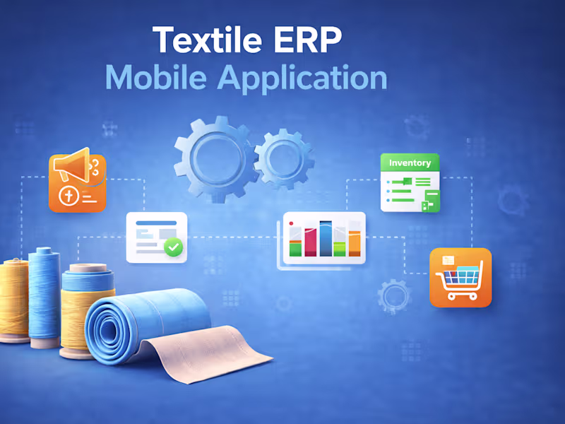 Cover image for Textile ERP Mobile Application