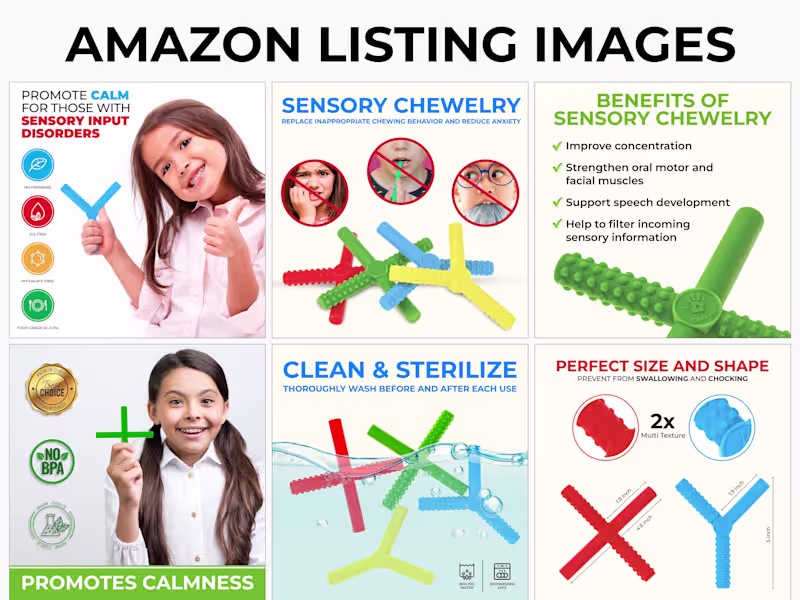 Cover image for Amazon Listing Images & A+ Content Design That Converts