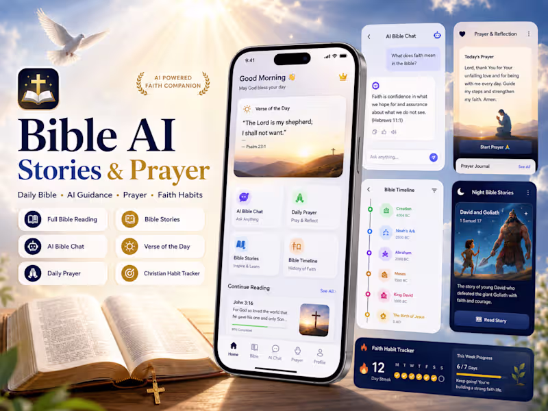 Cover image for Bible AI Store & Prayer