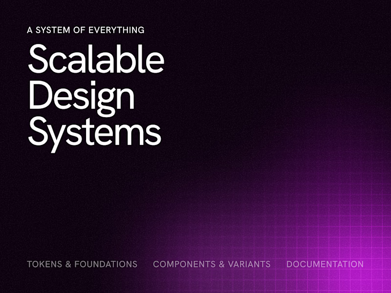 Cover image for Scalable Design Systems