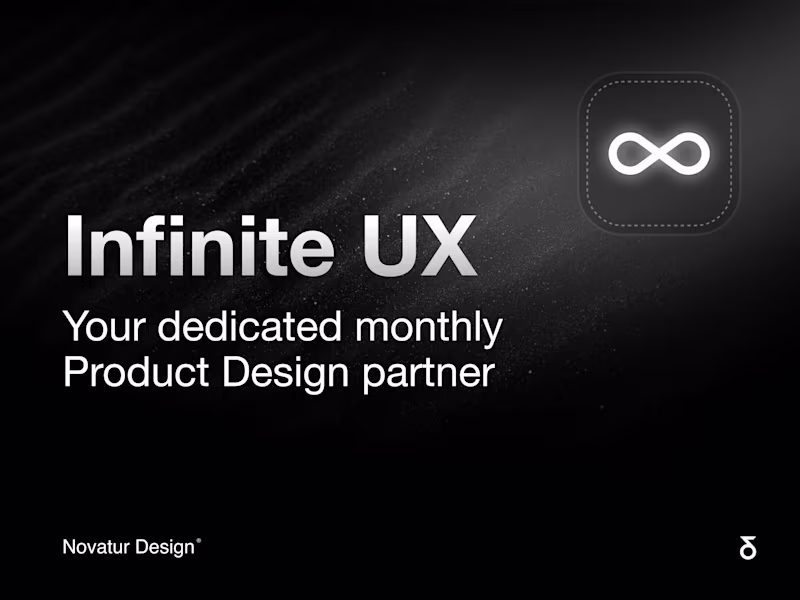 Cover image for Unlimited UX Design Subscription | Infinite UX