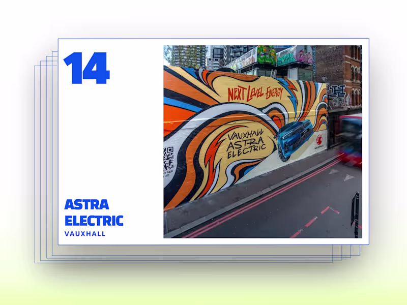Cover image for AR Experience Development for Vauxhall Astra Electric Launch